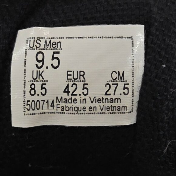 Vostey Motorcycle Casual Boots Black Leather Zipper Chukka Shoes Men's 9.5 - Picture 12 of 13